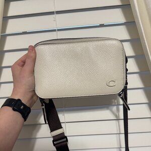 Cream Colored Coach Purse